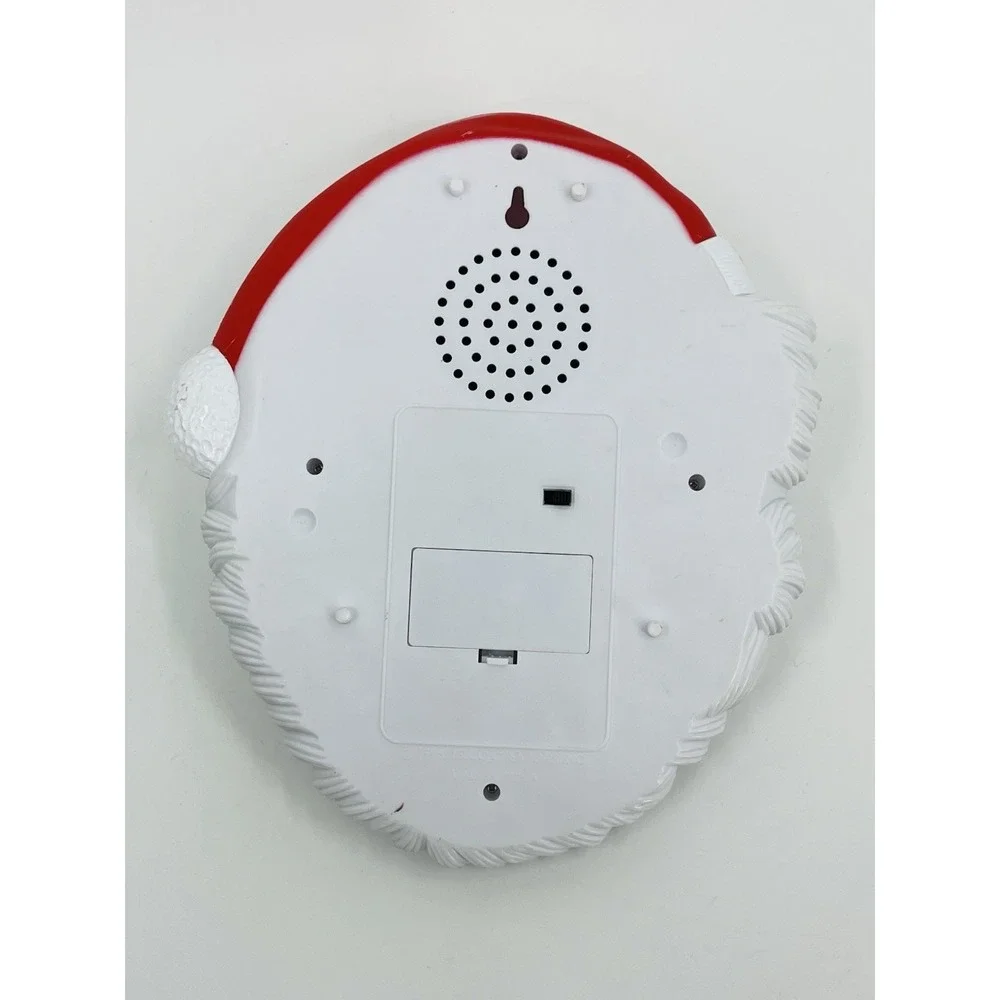 Vtg Light Up Talking Musical Santa Christmas Motion Activated 1995 Telco VIDEO
